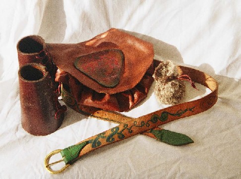 a selection of leatherworking