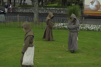 Walking the Labyrinth at Largs